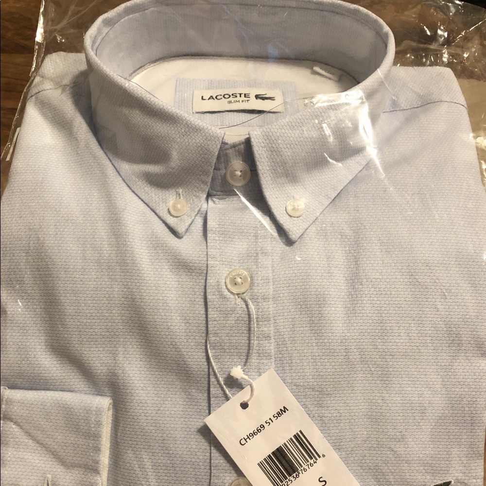Long Sleeve Lacoste Shirt